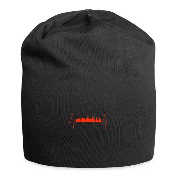 Mainz heartbeat - Jersey Beanie - black - Front