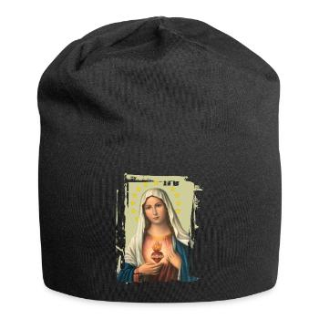 Holly Mary Maria Madonna Mariana Jungfrau Maria - Jersey-Beanie - Schwarz - Vorne