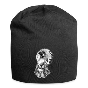 Geisha Sb8 - Bonnet en jersey - noir - Devant