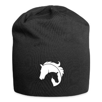 Horse - horse - domestic animal - foal - Jersey Beanie - black - Front