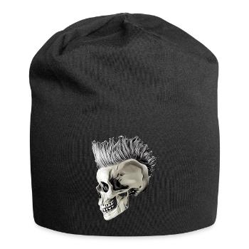 Le punk n'est pas mort - Bonnet en jersey - noir - Devant