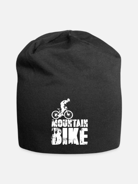 Mountain Bike - Jersey Beanie - black