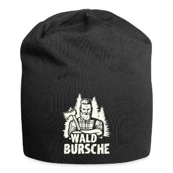 Bûcheron forestier - Bonnet en jersey - noir - Devant