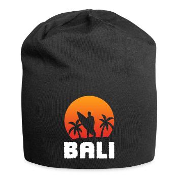 Surf surf surf de Bali Surf surfergirl - Bonnet en jersey - noir - Devant