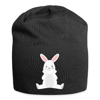 Rabbit Rabbit - Jersey Beanie - black - Front