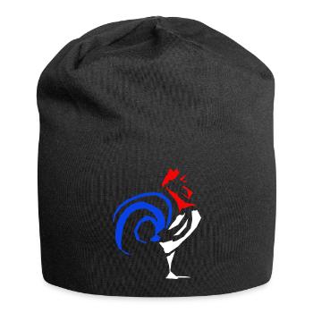 coq français - Bonnet en jersey - noir - Devant