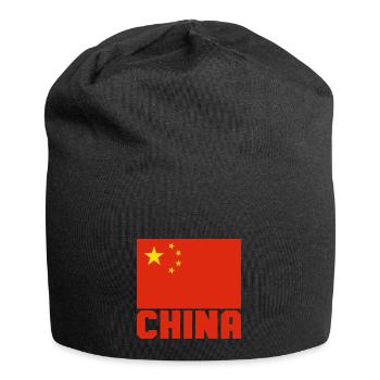 Chine - Bonnet en jersey - noir - Devant