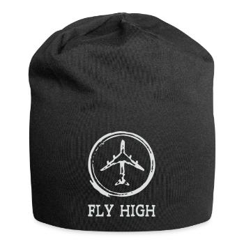 Avion - Bonnet en jersey - noir - Devant