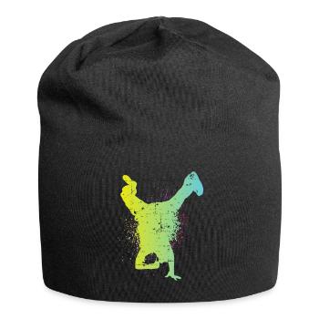 Hip Hop - Jersey-Beanie - Schwarz - Vorne