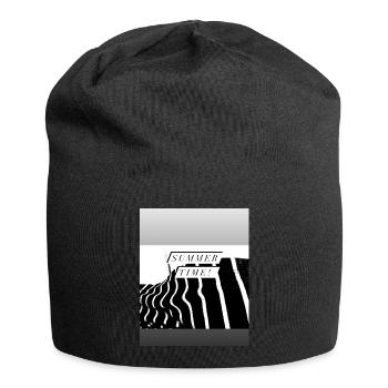 Summer Is Meant To Be Shouted! - Jersey Beanie - black - Front