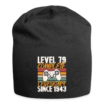 Niveau 79 Complet Vintage Anniversaire 79 Ans - Bonnet en jersey - noir - Devant