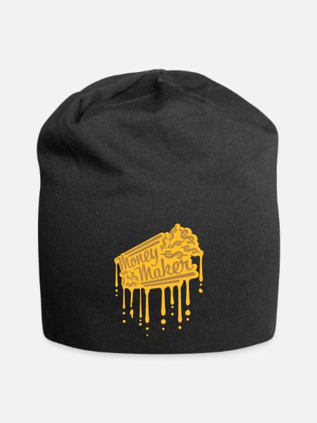 Tropfen Money Maker Selfmade - Jersey-Beanie - Schwarz