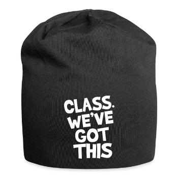 Class. We've got this. - Jersey Beanie - black - Front