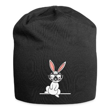 apnea dive oxygen snorkeling dive - Jersey Beanie - black - Front