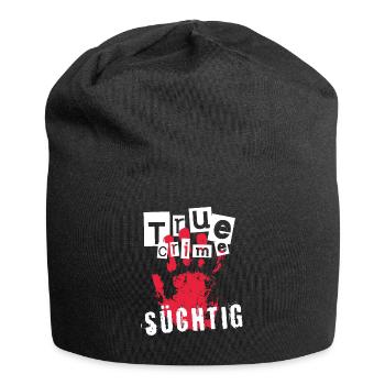 true crime geschenk - Jersey-Beanie - Schwarz - Vorne
