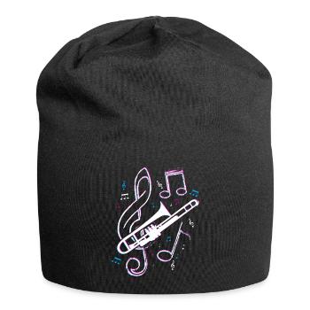 Posaune Musik Orchester - Jersey-Beanie - Schwarz - Vorne