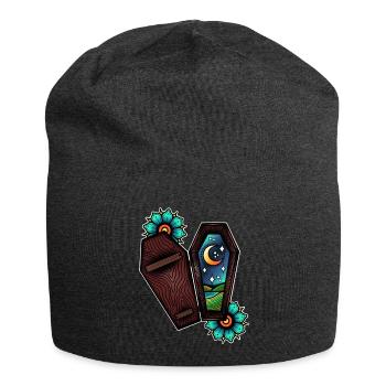 Ça va être tout noir - Bonnet en jersey - charbon - Devant