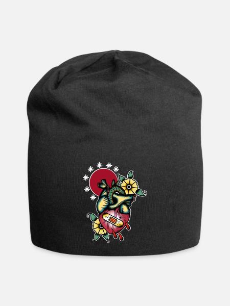 Même pas mal - Bonnet en jersey - noir