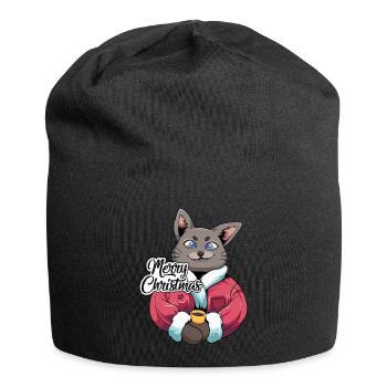 Cadeaux de Noël Noël - Bonnet en jersey - noir - Devant
