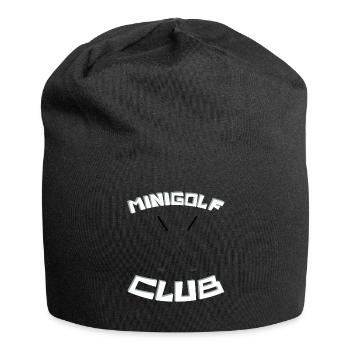 MINIGOLF -CLUB- Jahreseinkommen - Jersey-Beanie - Schwarz - Vorne