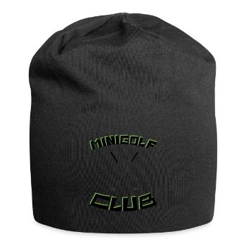 MINIGOLF -CLUB- Jahreseinkommen - Jersey-Beanie - Schwarz - Vorne