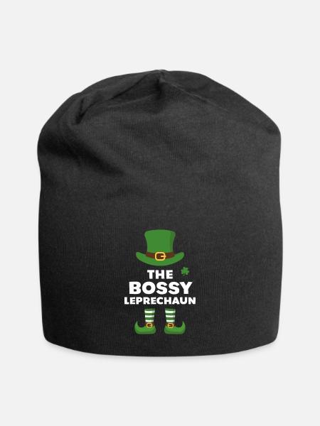 Der herrische Kobold - Jersey-Beanie - Schwarz