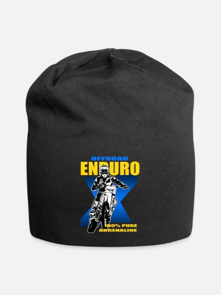 Enduro Offroad - Jersey-Beanie - Schwarz