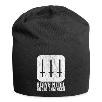 Heavy Metal Audio Engineer - Inverted Crosses - Jersey Beanie - black - Front