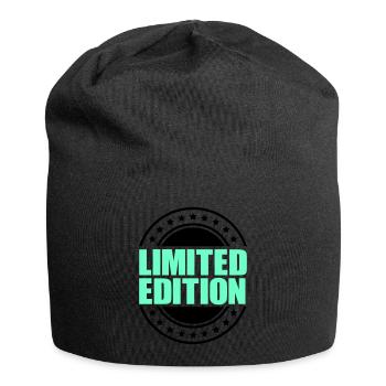 Limited Edition - Jersey Beanie - black - Front