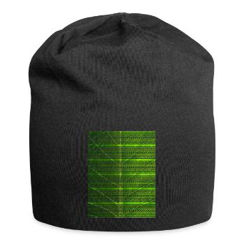 Graphiques autochtones - Bonnet en jersey - noir - Devant
