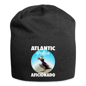 Atlantic Puffin Aficionado - Jersey Beanie - black - Front