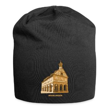 Waiblingen Town Hall - Jersey Beanie - black - Front