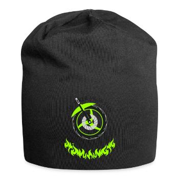 Ein Biker muss tun was ein Biker tun muss - Jersey-Beanie - Schwarz - Vorne