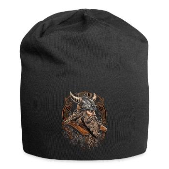 Norse mythology Viking Odin Valhalla - Jersey Beanie - black - Front