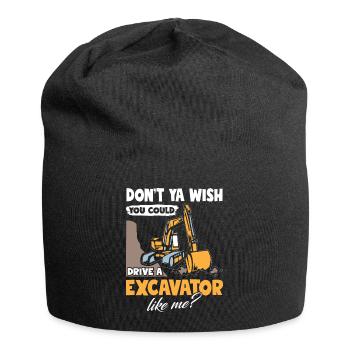 Pelle hydraulique - Bonnet en jersey - noir - Devant