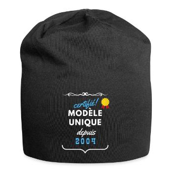 certifié modèle unique depuis 2004 - Bonnet en jersey - noir - Devant