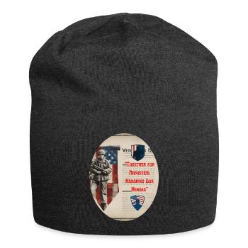 Veteranen, Veteranen, Waffenstillstand. - Jersey-Beanie - Anthrazit - Vorne