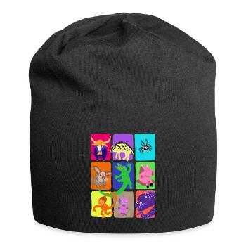 Pet Shop - Jersey Beanie - black - Front