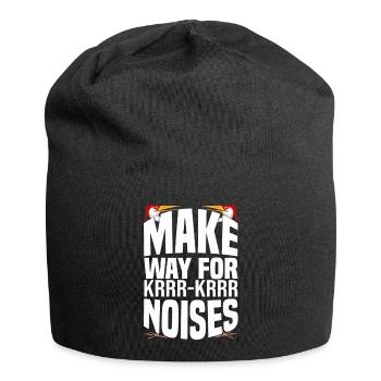 Kanadischer Kranich - Jersey-Beanie - Schwarz - Vorne