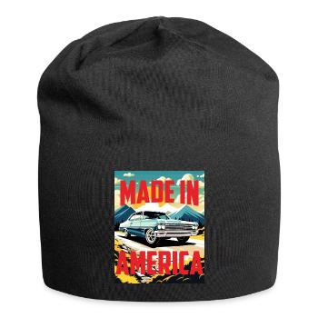 NOVA FABRIQUÉ EN AMÉRIQUE - Bonnet en jersey - noir - Devant