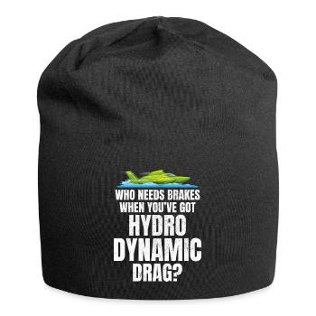 Hydroplane Racing Hydrodynamic Brakes Not Included - Jersey Beanie - black - Front
