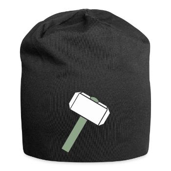 Marteau 02 - Bonnet en jersey - noir - Devant