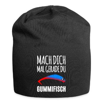 Pêcheur de poisson mou - Bonnet en jersey - noir - Devant