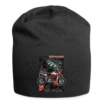 Superbike // Illustration - Bonnet en jersey - noir - Devant
