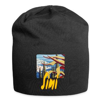 Simi - Jersey-Beanie - Schwarz - Vorne
