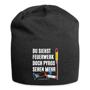 Pyro Nostalgie - Bonnet en jersey - noir - Devant