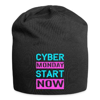 Cyber Monday shopping spree - Jersey Beanie - black - Front