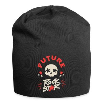 future rock star bébé RocknRoll Music Rock - Bonnet en jersey - noir - Devant