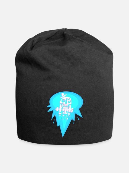 TurboDead - Bonnet en jersey - noir