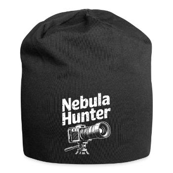 Nebula Hunter Camera Design - Jersey Beanie - black - Front